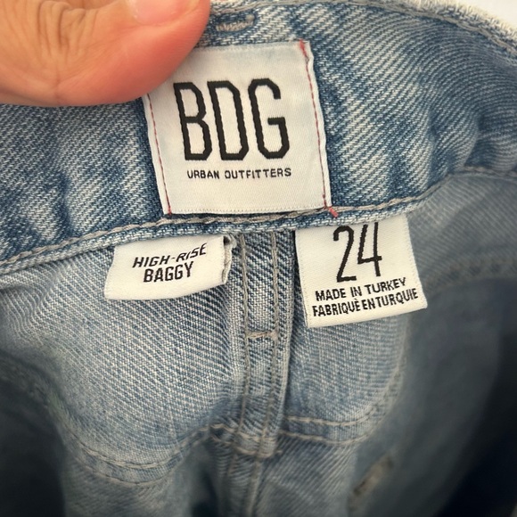 BDG at Urban Outfitters High-Rise Baggy Jean SZ 24 - Picture 7 of 10